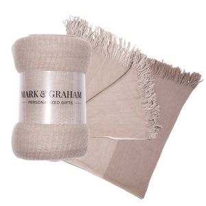 BRAND NEW Mark & Graham Color Block Throw